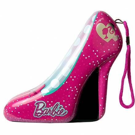Набор детской декоративной косметики из серии Barbie, в розовой туфельке 